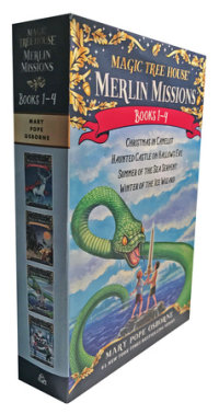 Book cover for Magic Tree House Merlin Missions Books 1-4 Boxed Set