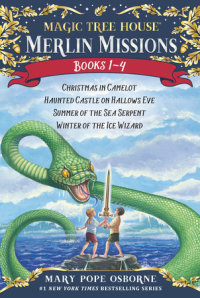 Book cover for Magic Tree House Merlin Missions Books 1-4