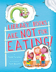 Library Books Are Not for Eating! 