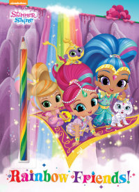 Book cover for Rainbow Friends! (Shimmer and Shine)
