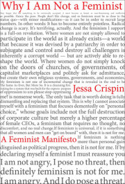 Why I Am Not A Feminist 