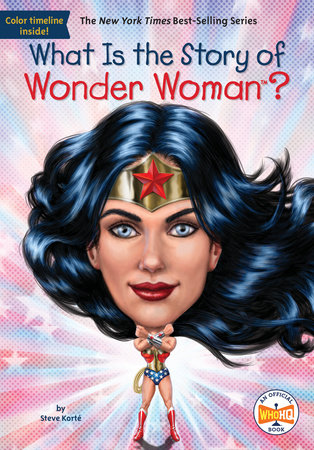 Wonder Woman Superhero Caricature