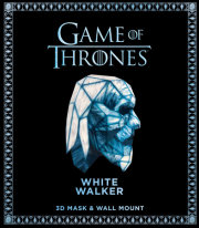 Game of Thrones Mask: White Walker (3D Mask & Wall Mount)
