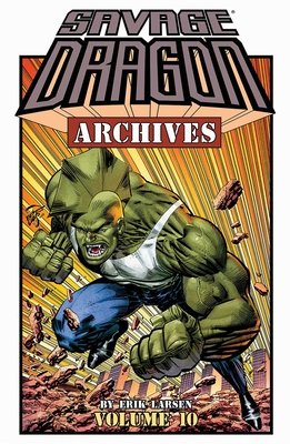 Couverture : Savage Dragon Archives, tome 10