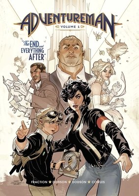 Couverture : Adventureman, tome 1 : The End and Everything After