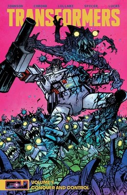 Couverture : Transformers, tome 4 : Conquer and Control