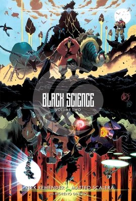 Couverture : Black Science, tome 2 : Transcendentalism 10th Anniversary Deluxe Hardcover