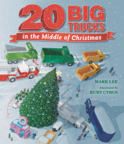 Twenty Big Trucks in the Middle of Christmas 
