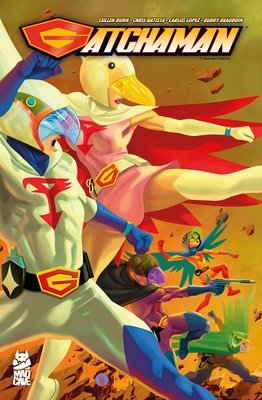 Couverture : Gatchaman, tome 2