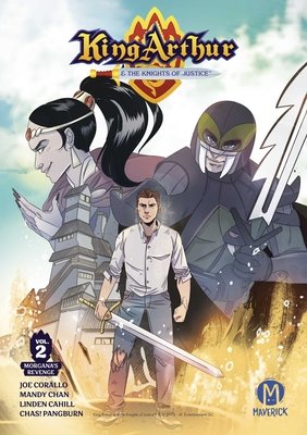 Couverture : King Arthur and the Knights of Justice, tome 2 : Morgana's Revenge