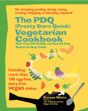 The PDQ (Pretty Darn Quick) Vegetarian Cookbook 