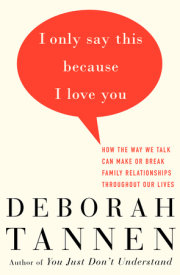 I Only Say This Because I Love You 