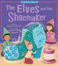 Book cover for The Elves and the Shoemaker