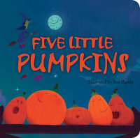 Book cover for Five Little Pumpkins