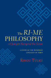 The Ri-me Philosophy of Jamgon Kongtrul the Great 