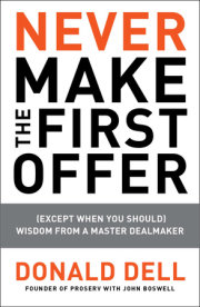 Never Make the First Offer 