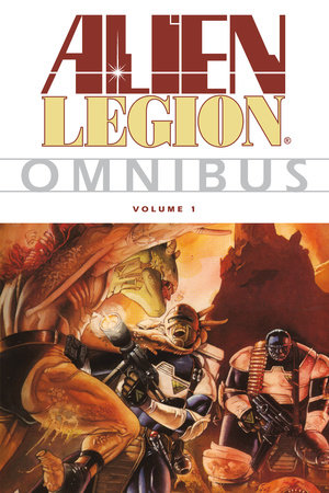 Couverture : Alien Legion Omnibus