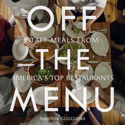 Off the Menu - Author Marissa Guggiana