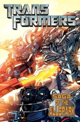 Couverture : Transformers movie prequel: saga of the Allspark