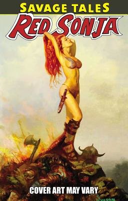 Couverture : Savage Tales of Red Sonja