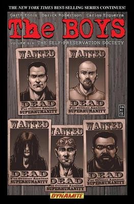 Couverture : Garth Ennis' the Boys, tome 6 : The Self-Preservation Society