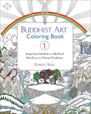 Buddhist Art Coloring Book 1 