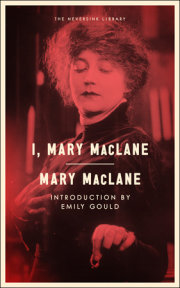 I, Mary MacLane 