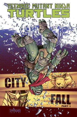 Couverture : Teenage Mutant Ninja Turtles: City fall