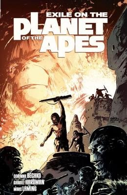 Couverture : Exile on the Planet of the Apes, tome 1