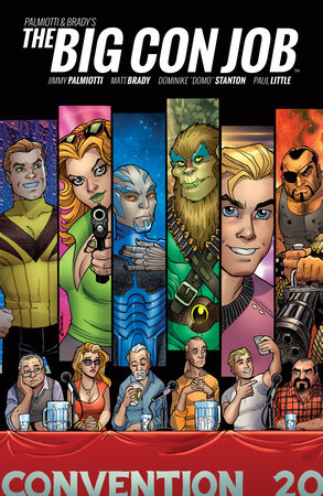 Couverture : Palmiotti and Brady's the Big con Job