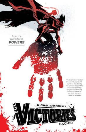 Couverture : Michael Avon Oeming's the victories: Touched