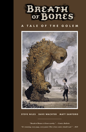 Couverture : Breath of bones: a tale of the golem