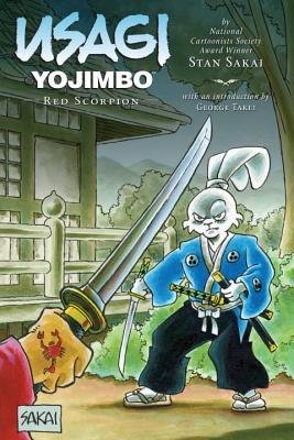 Couverture : Usagi Yojimbo, tome 28 : Red Scorpion Limited Edition