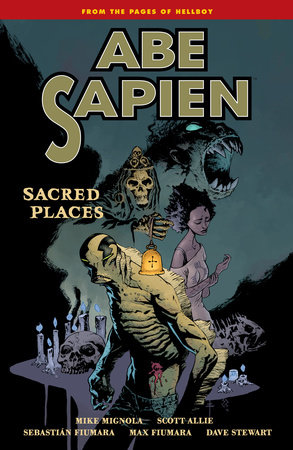 Couverture : Abe Sapien: Sacred places