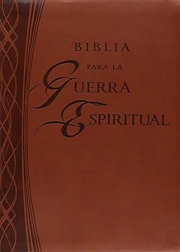 RVR 1960 Biblia para la guerra espiritual - Imitación piel marrón / Spiritual Warfare Bible, Browwn Imitation Leather 