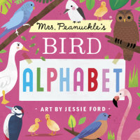 Book cover for Mrs. Peanuckle\'s Bird Alphabet