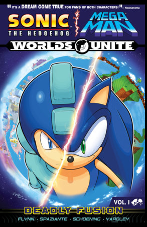 Couverture : Sonic the Hedgehog/ Mega Man worlds unite: Deadly fusion