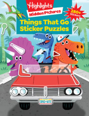 Things That Go Sticker Puzzles 