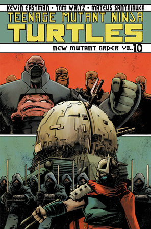 Couverture : Teenage Mutant Ninja Turtles: New mutant order