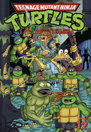 Couverture : Teenage Mutant Ninja Turtles adventures
