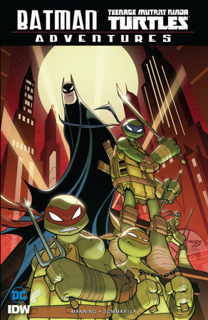 Couverture : Batman, Teenage Mutant Ninja Turtles adventures