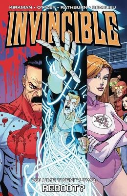Couverture : Invincible, tome 22 : Reboot?