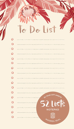 52 Lists To Do List Notepad By Moorea Seal Penguinrandomhouse Com Books