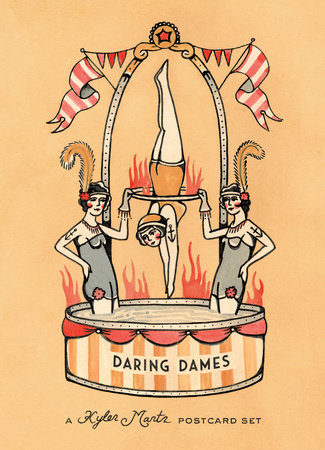 Daring Dames: A Kyler Martz Postcard Set