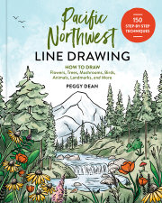 Pacific Northwest Line Drawing 