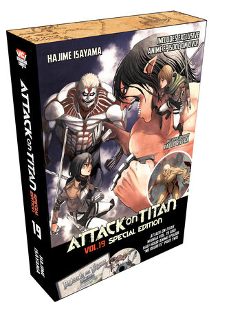 Attack On Titan 19 Manga Special Edition W Dvd By Hajime Isayama Penguinrandomhouse Com Books