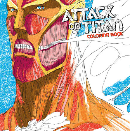 Attack On Titan Coloring Book : Anime Coloring Book shingeki no