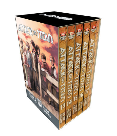 Attack on Titan Temporada 1 Parte 2 Manga Box Set – Anime Island CA