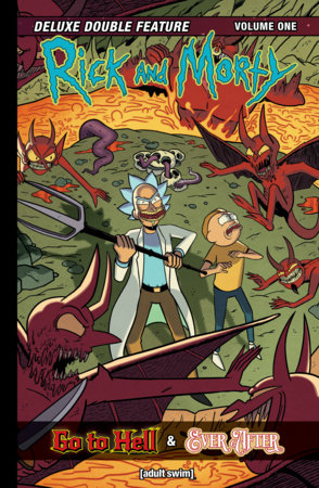 Couverture : Rick and Morty: Deluxe Double Feature, tome 1