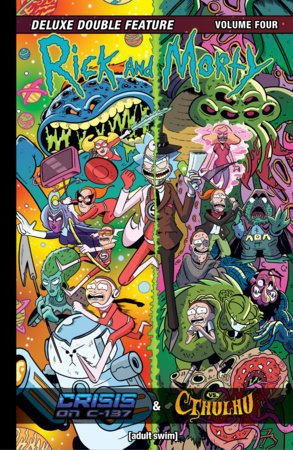 Couverture : Rick and Morty Deluxe Double Feature, tome 4